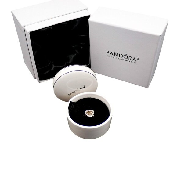 π Authentic PANDORA Porcelain Charm Gift Holder - Picture 2 of 10